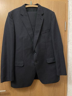 Trevira Exclusiv  Modell Herren  Anzug Gr. Sakko 56 und Hose 56 Schurwolle 
