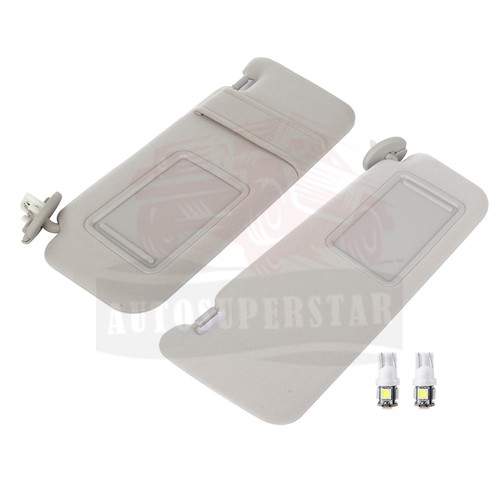 Parasol izquierdo derecho gris coche + luz matrícula para Toyota Venza 09-16 - Imagen 6 de 10