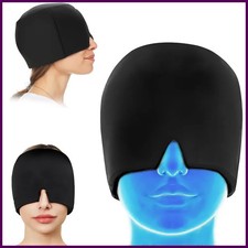 Sleep Mask Comfortable Hot Cold Therapy Ice Cap Sleeping Eye Mask Eyeshade Cover