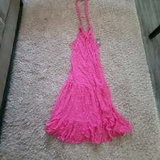 New Vince Camuto Fuchsia Pink Blouse with Tags Women's Size M