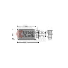 Wärmetauscher Innenraumheizung für Fiat Bravo I Marea Weekend 185 FA/175 1.6 GT