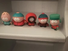 5 South park lot Kidrobot figures