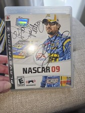 EA SPORTS NASCAR 09 Racing Game for PS3, signed by Richard Petty and Jeff Green