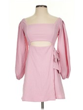 ASTR The Label Women Pink Cocktail Dress XS