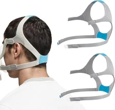 2-Pack Replacement Headgear Compatible with F20 / N20 CPAP Mask, Blue-2 Pack 