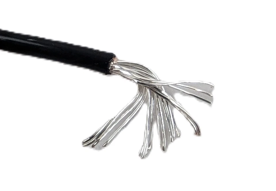 100ft Alpha 5859 BK005 Hook-Up Wire PTFE 14AWG High Temp 200C SPC M16878/4 E NEW - Image 4 of 4