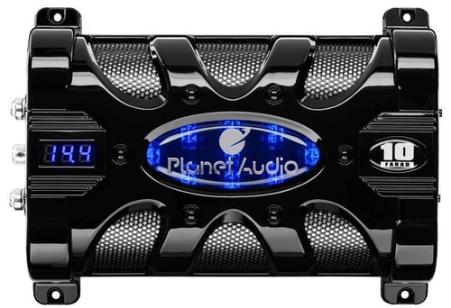 Planet Audio PC10F 10 Farad 20-Volt Digital LED Car Audio Power Capacitor Cap - 第 1/6 張圖片
