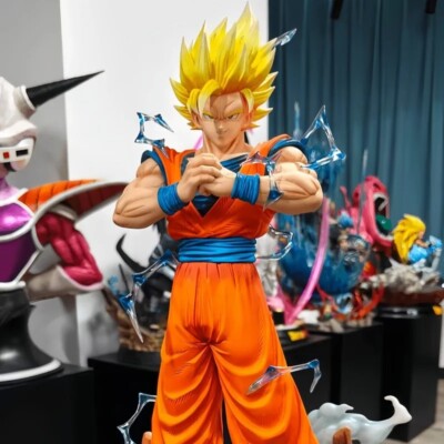 31 cm/12.2 pouces Dragon Ball Z Son Goku Figure Super Saiyan Goku figurines d'action Pvc Statue Collection modèle jouets cadeaux