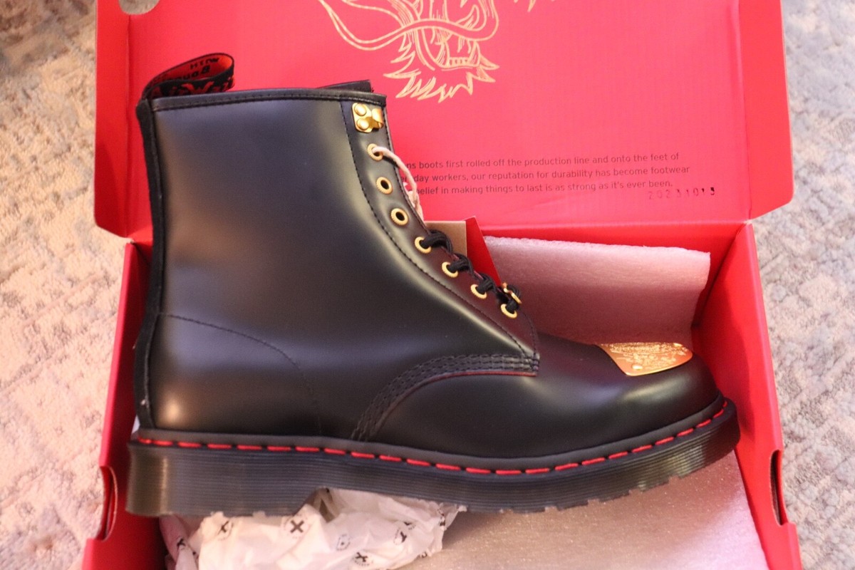 Dr. Martens 1460 Year of the DragonSmooth Leather Lace Up Boots | eBay