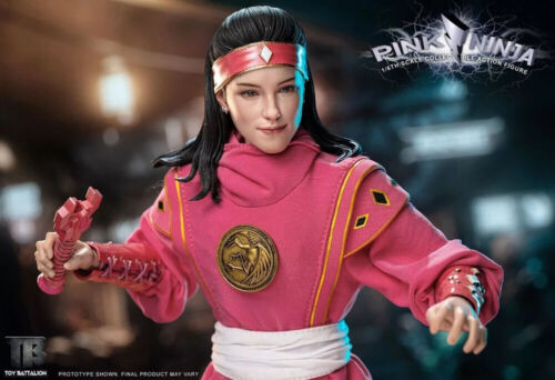 En stock Nueva figura de acción TOYS BATTALION 1/6 TB018 1/6 Pink Ninja 12" - Imagen 6 de 24