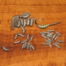RIBBED TUNGSTEN SCUD BODIES - Hareline Fly Tying Shrimp Body Bead Material NEW!