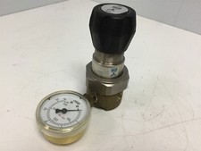 Parker IR4204BK3P44B High Pressure Regulator, 10-250 Psig, Brass, 0.06Cv