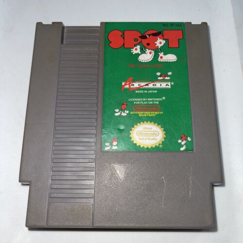 Spot The Video Game - Nintendo NES Game Authentic - Afbeelding 1 van 7