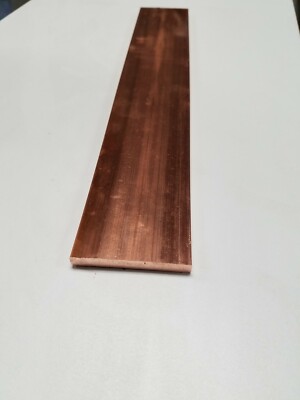 10 pcs Copper 110 Flat Bar 1/4'' x 2'' x 36''-Long -- .25'' x 2'' Copper Bus Bar