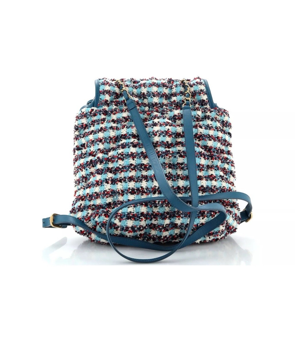 Chanel Chesterfield Backpack Tweed Medium | eBay display picture 2