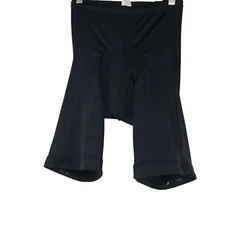 PERFORMANCE - WOMEN'S MEDIUM - BLACK NYLON BLEND PADDED CYCLING TIGHTS SHORTS