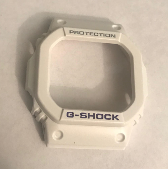g shock replacement band white