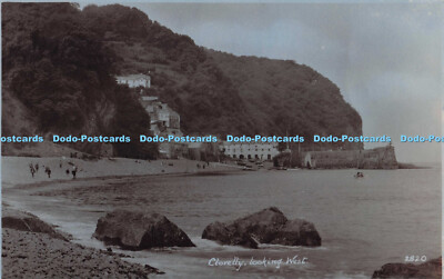R690105 Clovelly. Blick nach Westen. E. A. Sweetman. Sunshine Serie. RP