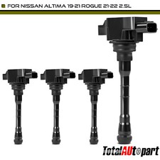 4Pcs Ignition Coil for Nissan Altima 2019-2024 Rogue 2021-2022 Rogue Versa Kicks