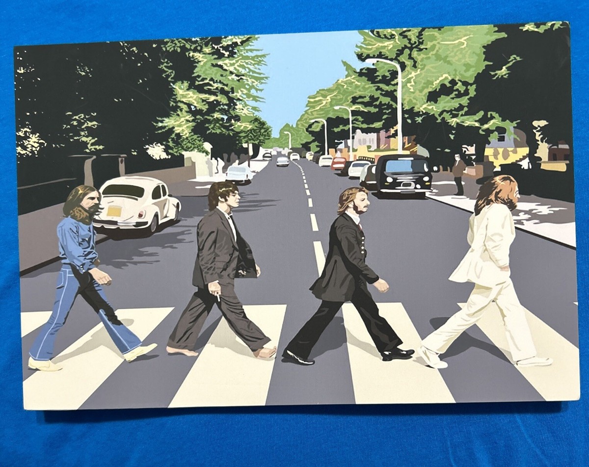 ABBey Road THE BEATLES ポスター Amazon.com: Buyartforless Framed The Beatles Abbey Road 1969