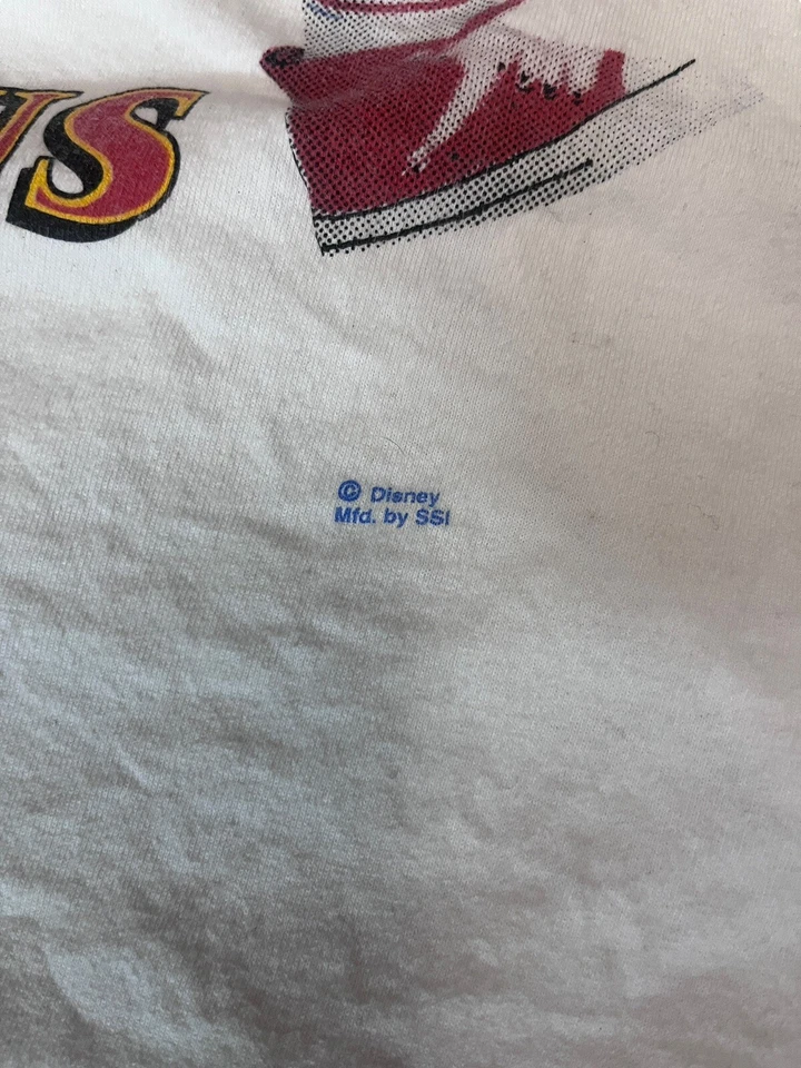 Camiseta XL Rara De Colección Años 90 Disney Dinosaurios Programa de TV Robbie Sinclair Jam Asaurus Foto 4 de 4