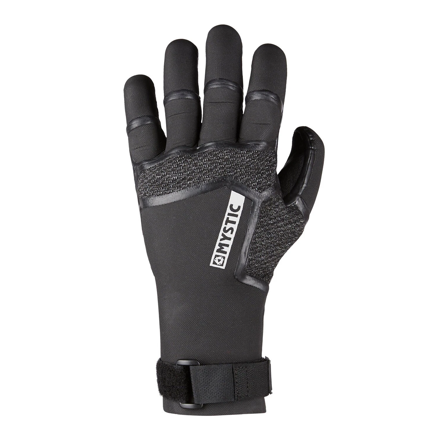 Gants de combinaison précurvés Mystic Suprem 5 mm   Noir