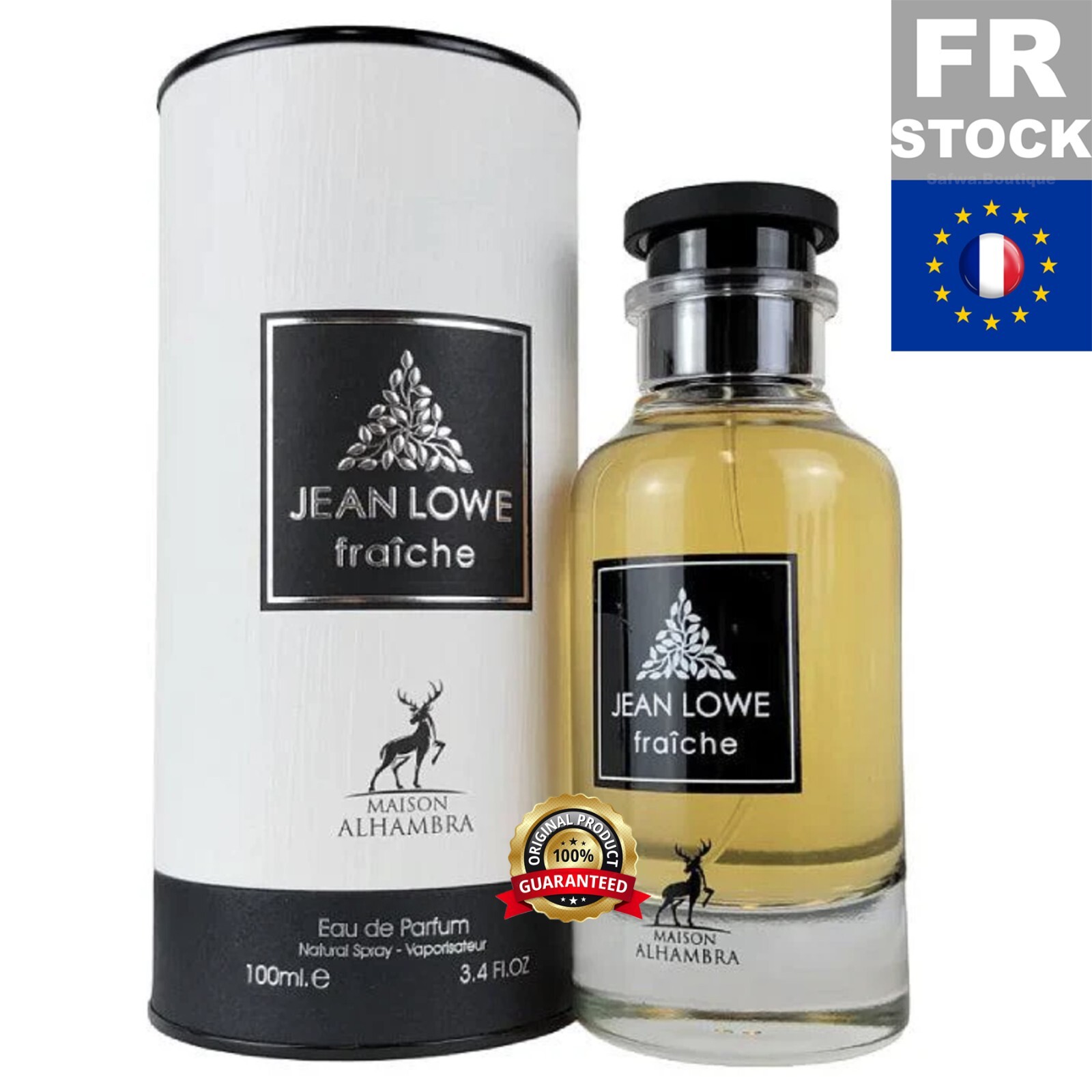 Jean Lowe Fraîche Alhambra 100mL sillage luxueux de prestige oriental
