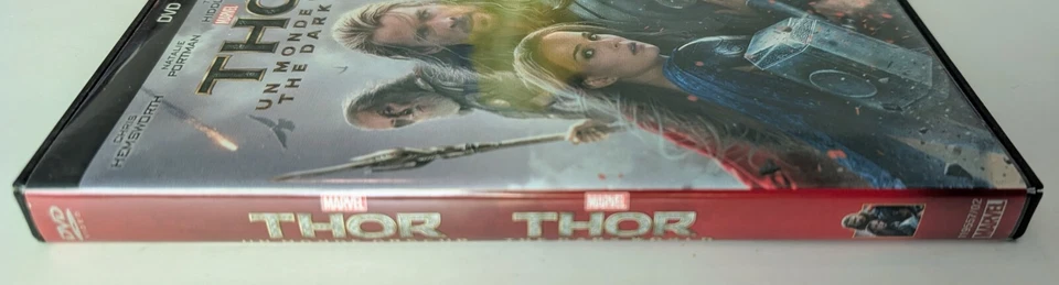 Thor: The Dark World DVD (2013) - Region 1 - FR/EN/ES - VG+ (Tested) - Image 2 of 4
