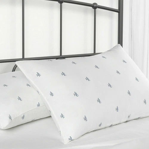 Ralph Lauren Extra Firm Density Jumbo Standard/Queen Pillows, Sets Of 2, 20x28