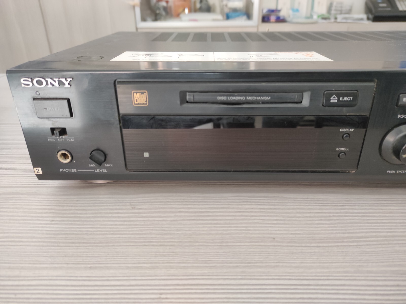 Lettore mini disc Sony MDS302 eBay