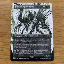 EVOLVED SPINODERM - *BORDERLESS* MtG Phyrexia: All Will Be One - Rare - MINT