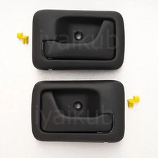 04-14 Suzuki Carry APV Pair Black inner door handle truck inside interior