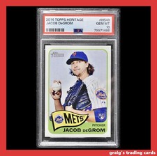 Jacob deGrom Rookie Cards Checklist and Top Prospect Cards 23