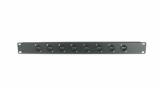 1 Space Rack Panel Loaded with 8 HDMI Pass Through Connections