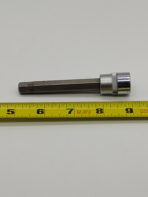 Cornwell Tools 3/8'' Long SAE Hex Bit Socket 3/8'' Drive CRV