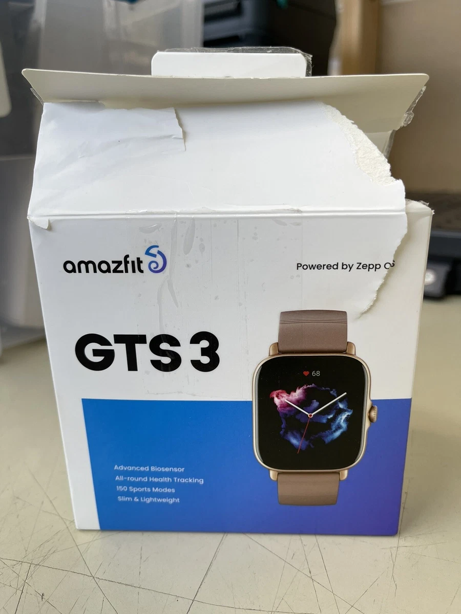 DMG BOX Amazfit GTS 3 Terra Rosa Smart Watch 850030107329