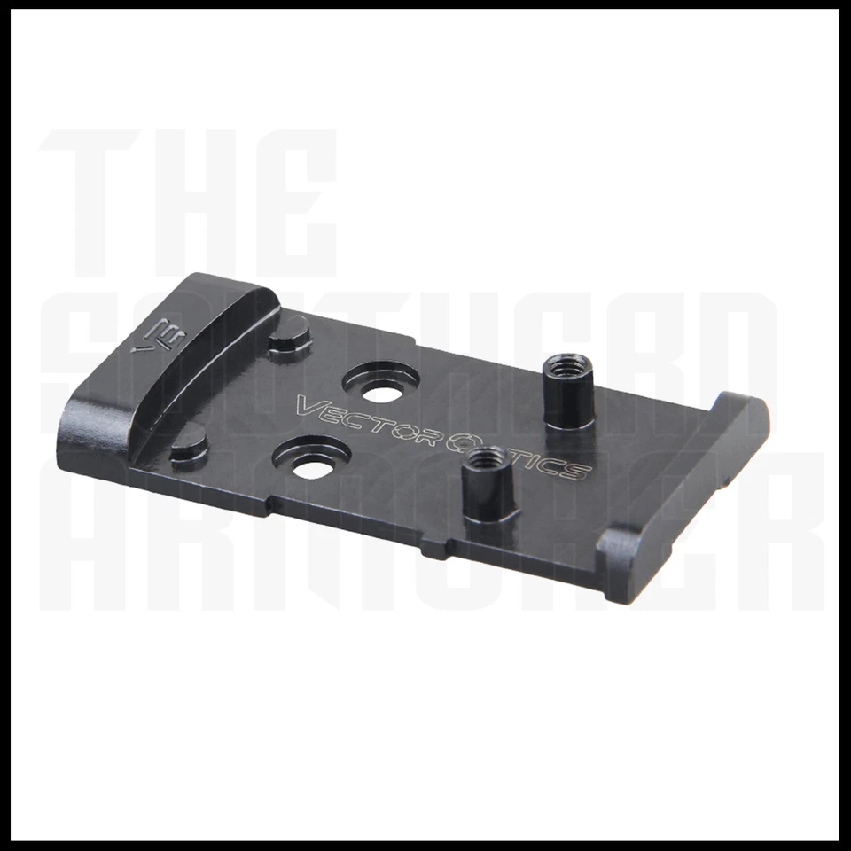 PLACA ADAPTADORA GLOCK MOS PARA MONTAR RMSc RMSw RMS SMS 407K 507K ROMEO JPOINT DELTA Foto 2 de 4