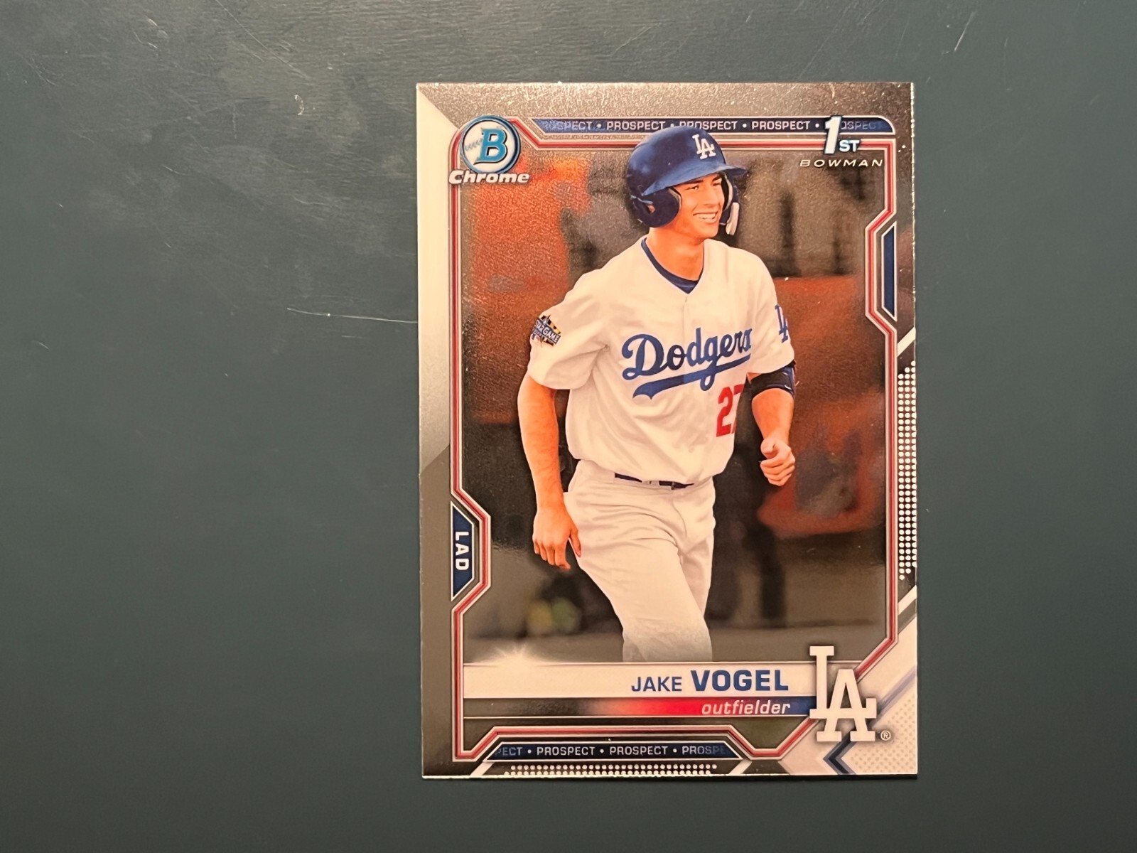 2021 Bowman - Chrome Prospects Jake Vogel #BCP-59 (RC) 1st Bowman Chrome