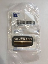 1988-1999 Chevrolet Silverado Black And Gold Silverado Body Side Emblem New Oem 1988-1999 Chevrolet Silverado Black And Gold Silverado Body Side Emblem New Oem