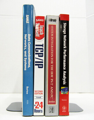 Vintage and Modern - Computer System Networking and Storage Books - 4 Book LOT
