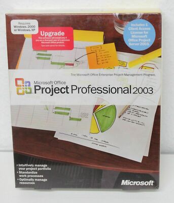 Microsoft  Project  2003 Professional - Englisch - UPGRADE