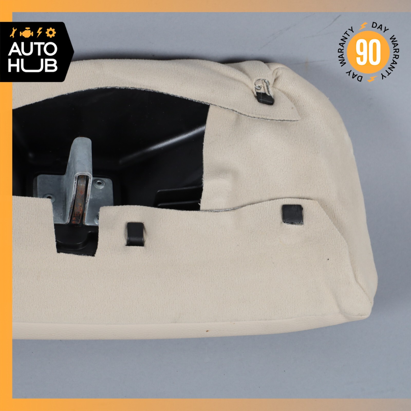 Maserati Quattroporte M156 Rear Left Side Seat Cover Trim Bolster Beige OEM