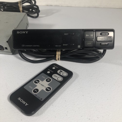 UNTESTED Sony CDX-52 & EXCD-3 10 Disc CD Changer System With RM-X57 Controller - Picture 15 of 21