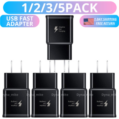 15W Fast Wall Charger Block USB Power Adapter Phone Charging For Samsung Google
