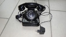 Nostalgietelefon W38 schwarz, von Feb. 1949 mit technischer Raffinesse!