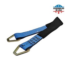 Pack De 8 Correas De Amarre Automáticas De 2' X 8' - Rojas, Carga 3000 Lbs, Marca RuggedTow