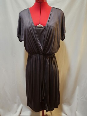NEW Ann Taylor Loft Gray Dress. Size Small | eBay