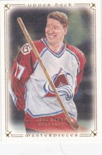 08/09 UD MASTERPIECES..JARI KURRI..CARD # 35..AVALANCHE..FREE COMBINED SHIPPING