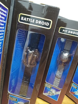 STAR WARS／DIE-CAST WATCH COLLECTION star wars episode 1 Die-cast Watch Collection New Old Stock | eBay