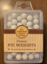 Mrs. Anderson’s Baking Ceramic Pie Crust Weights Natural Ceramic New
